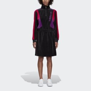 adidas velvet dress